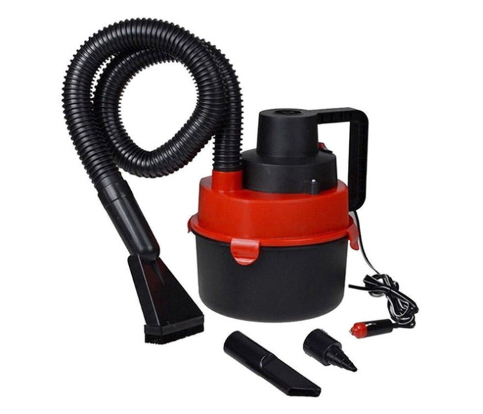 AGC Wet And Dry Car Vacuum Cleaner - Black and Red - Zoom Image