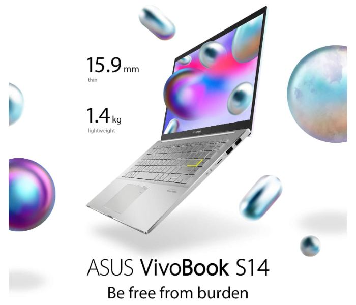 Asus Vivobook M433IA-EB536T AMD R7-4700U 16GB RAM 1TB 14 Windows 10 Home - White - Zoom Image 5