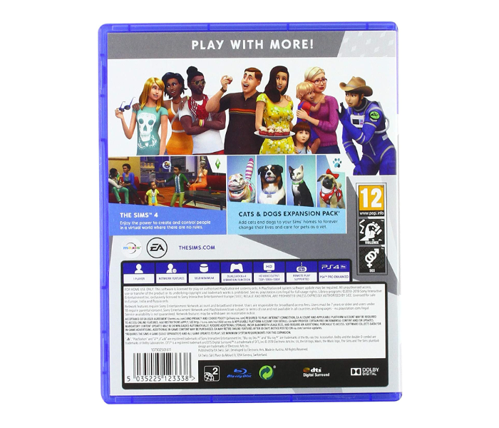 The Sims 4 Plus Cats and Dogs Bundle for PS4 - Zoom Image 2