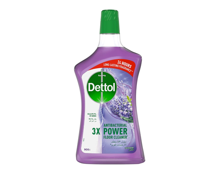 Dettol 900ml Antibacterial Power Floor Cleaner Lavender - Zoom Image