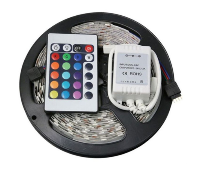 AGC Flexible LED Strip with Remote for Car - Zoom Image