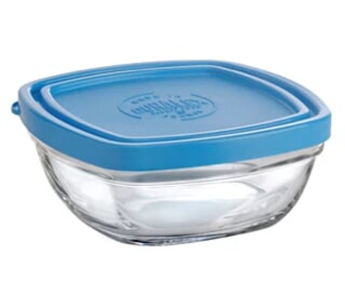 Duralex 11cm Freshbox Square With Lid - Blue - Zoom Image