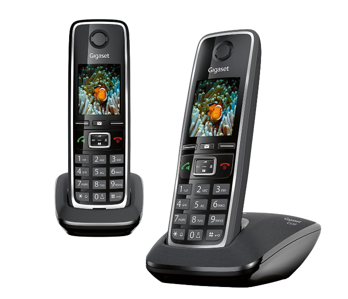 Gigaset C530 Duo DECT Phones - Black - Zoom Image 1