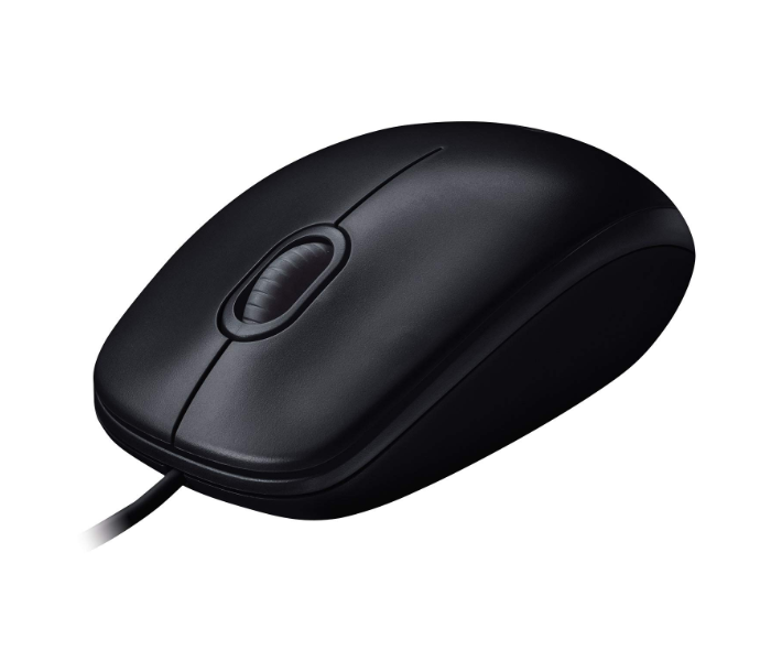 Logitech M90 1000 Dpi Optical Tracking Wired USB Mouse - Black - Zoom Image 4