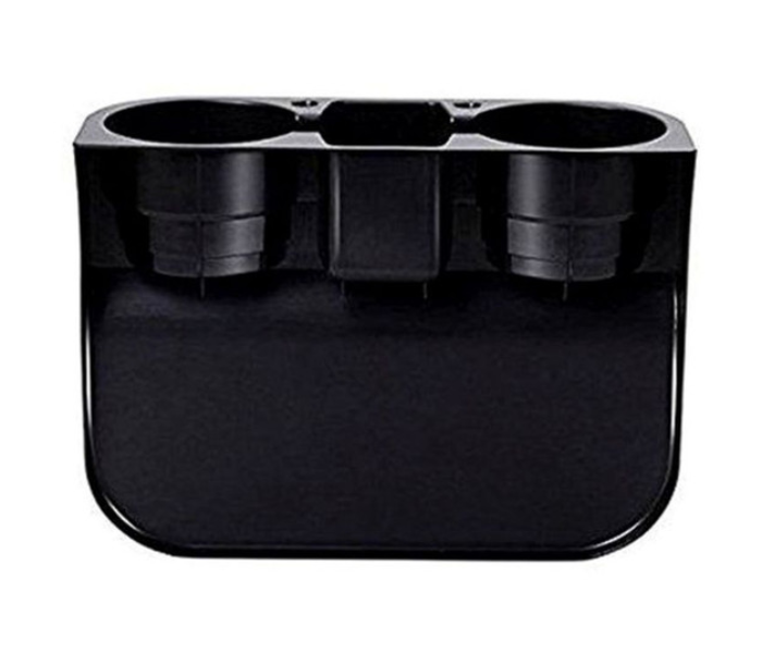 Multifunctional Universal Cup Holder for Car - Black - Zoom Image