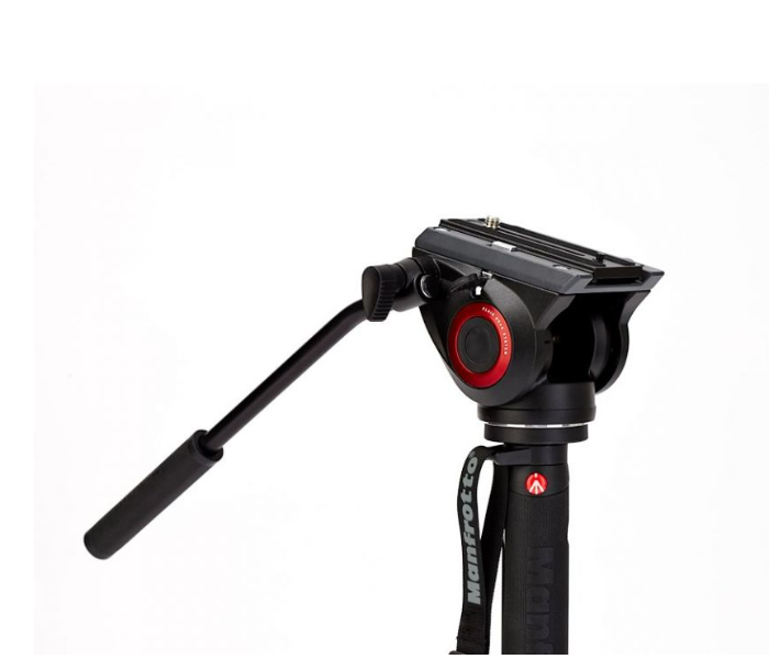 Manfrotto MVMXPRO500 4 Section Video Monopod with Fluid head and Fluidtech Base - Black - Zoom Image 3