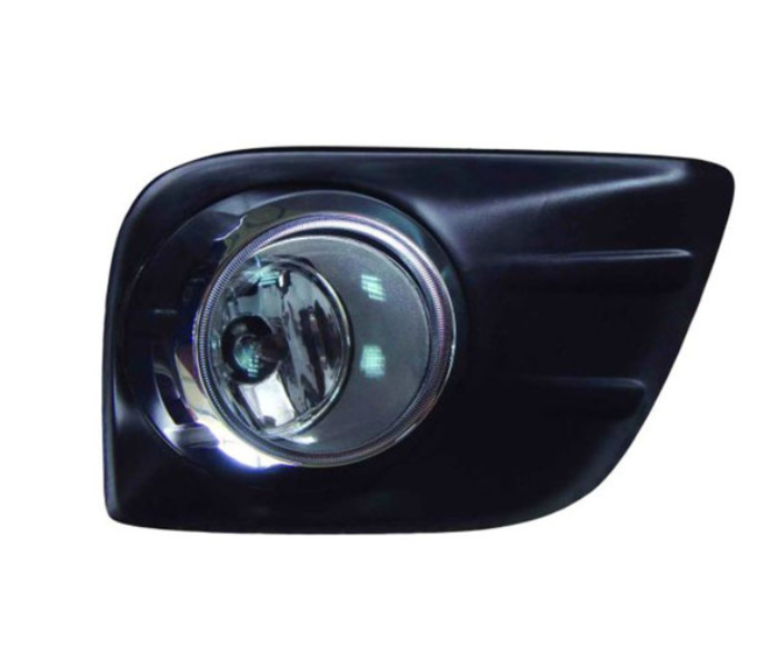 2 Piece Fog Light For Toyota Prado 2010-2013 - Black - Zoom Image