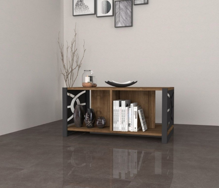 Munih-C Coffee Table - Black and Brown - Zoom Image 3