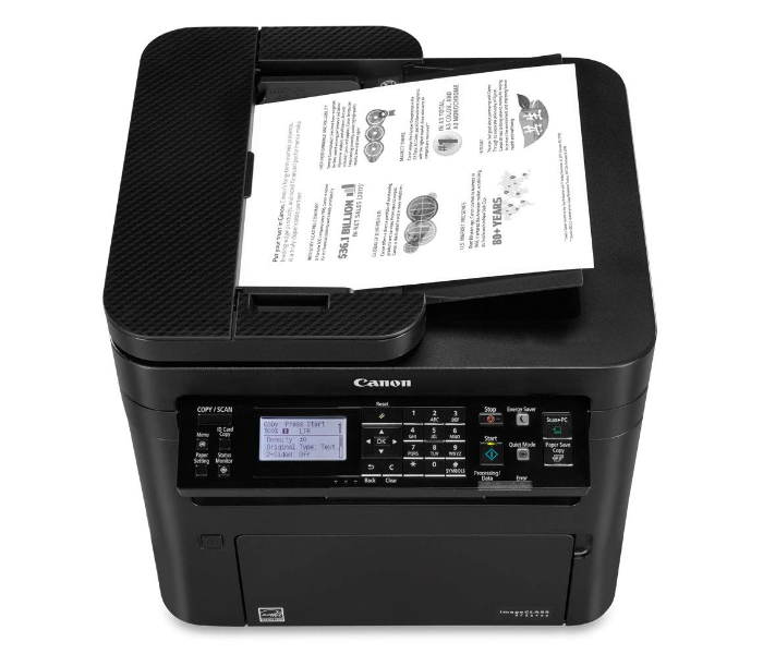 Canon MF264dw Multi Function Laser Monochrome Printer with ADF - Black - Zoom Image 5