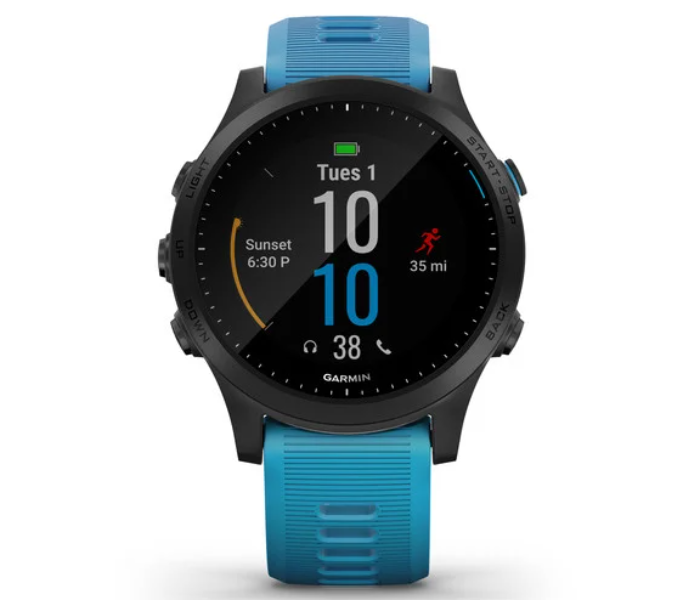 Garmin 010-02063-11 Forerunner 945 GPS Bundle Running Smart Watch - Blue - Zoom Image 2