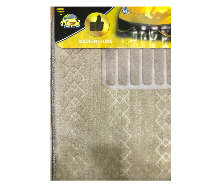 3XR 3 Piece Car Mat For Sedan Cars - Beige - Zoom Image 2