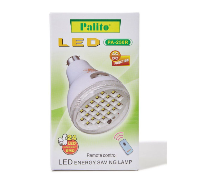 Palito PA 250R-1 Energy Saving LED Lamp with Remote Control - White  - Zoom Image 4