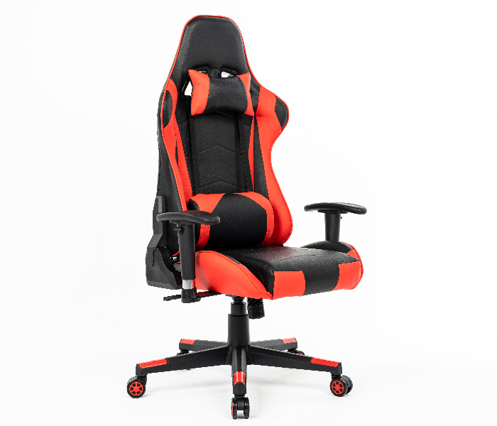 Mosco Durable Metal Frame Gaming Chair - Red - Zoom Image 2