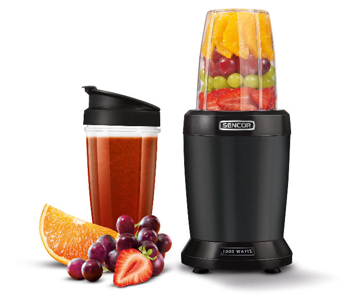 Sencor SNB4303BK 1000Watts Nutri Blender - Black (Duplicate) - Zoom Image 1