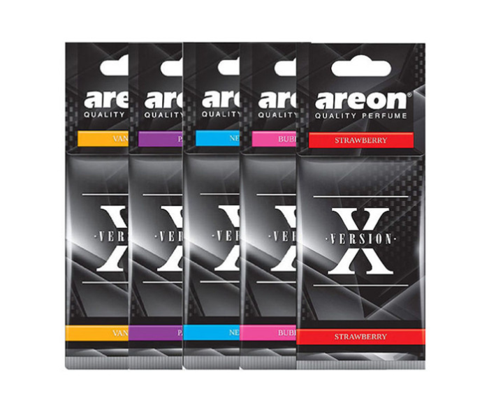 Areon 5 Piece X Version Car Air Freshener - Zoom Image