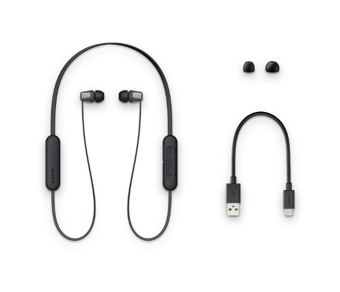 Sony WI-C310 Wireless In-Ear Headphones - Black - Zoom Image 5