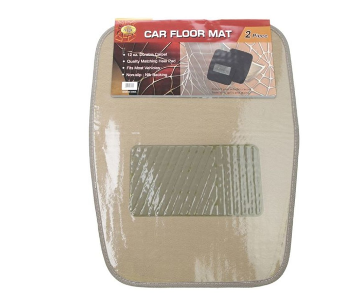 AGC 2 Piece Car Mat Set - Beige - Zoom Image