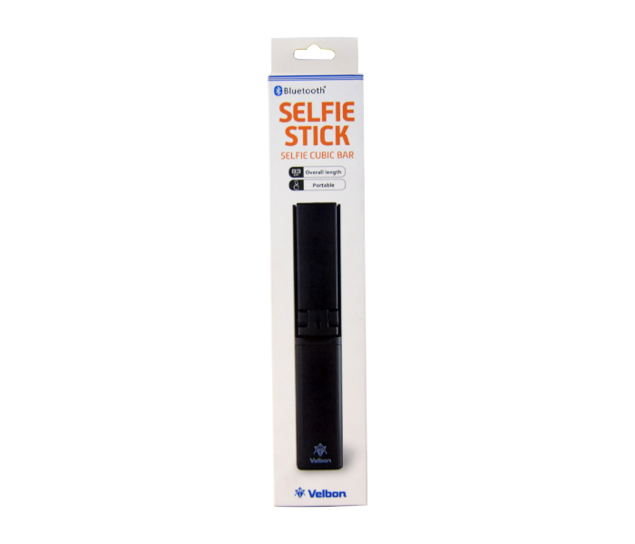 Velbon V602 Foldable Cubic Bar Selfie Stick - Black - Zoom Image 3