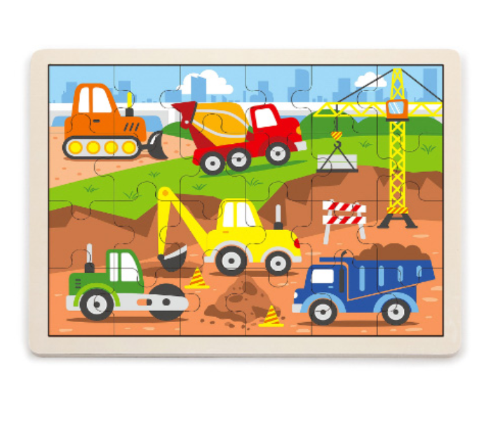 Brytostore BHT51463 24 Pieces Construction Puzzle - Zoom Image