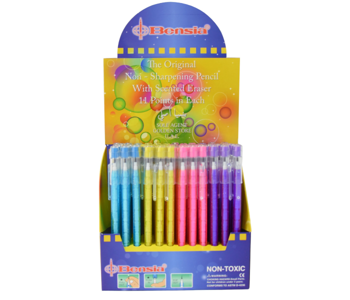 Bensia 72 Pieces Non-sharpening Pencil with Scented Eraser - Zoom Image 1