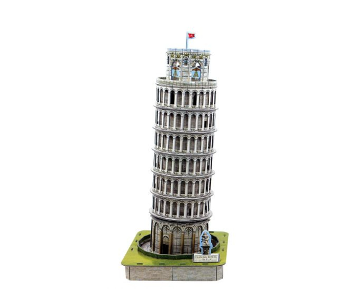 Scholas 3D Puzzle Pop Out World Leaning Tower of Pisa  - Zoom Image 1