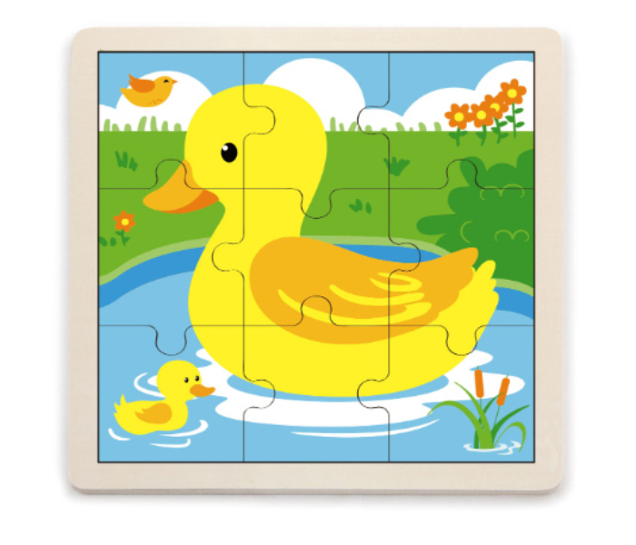 Brytostore BHT51436 9 Pieces Duck Wooden Puzzle - Zoom Image