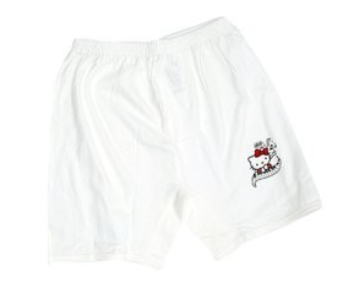 Hello Kitty HKWIB1 Shorts for 12 Year Kids - White  - Zoom Image 2