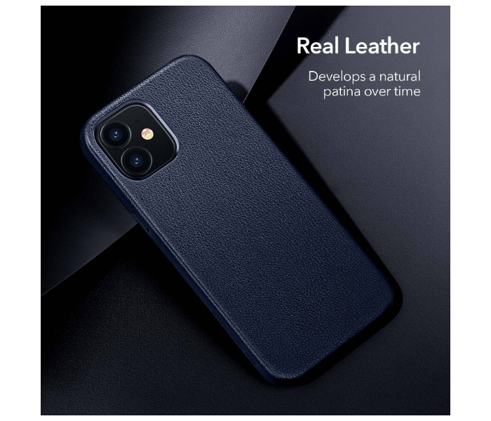 ESR Metro Premium Leather Case For iPhone 12Pro Max - Blue - Zoom Image 5