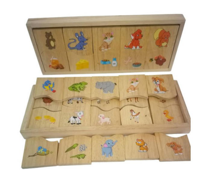 Brytostore BHT50687 Animal Mother Child Matching Game - Zoom Image