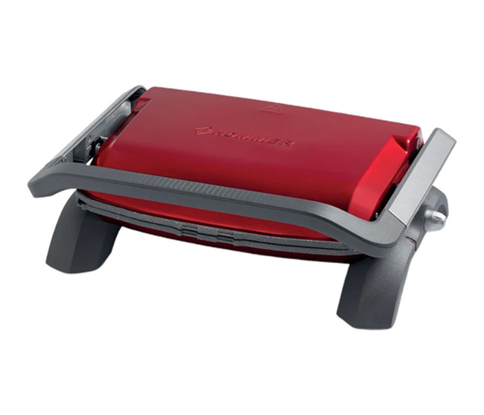 Hommer HSA206-04 1800W Versatile Grilling Machine – Red and Grey - Zoom Image 1