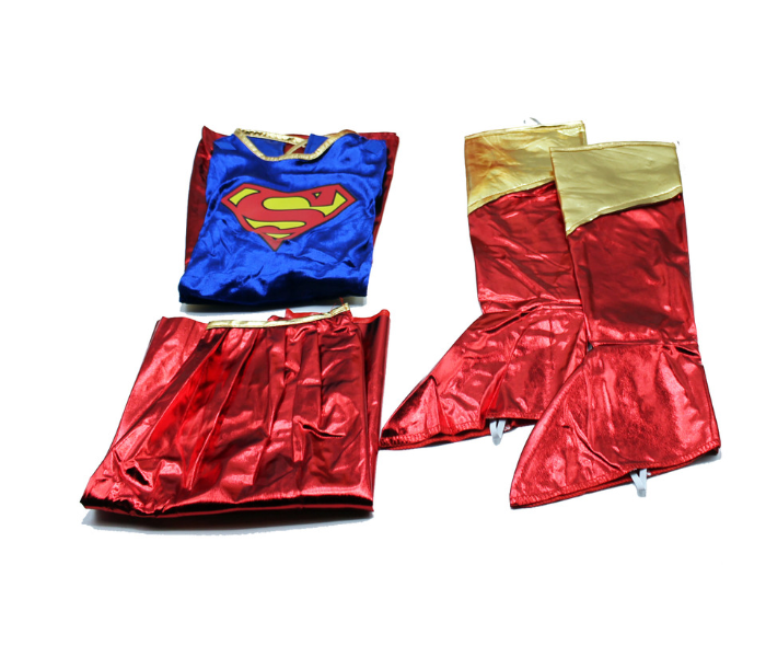 Family Center 30-0051 Supergirl Costume For Kids - Blue - Zoom Image 2