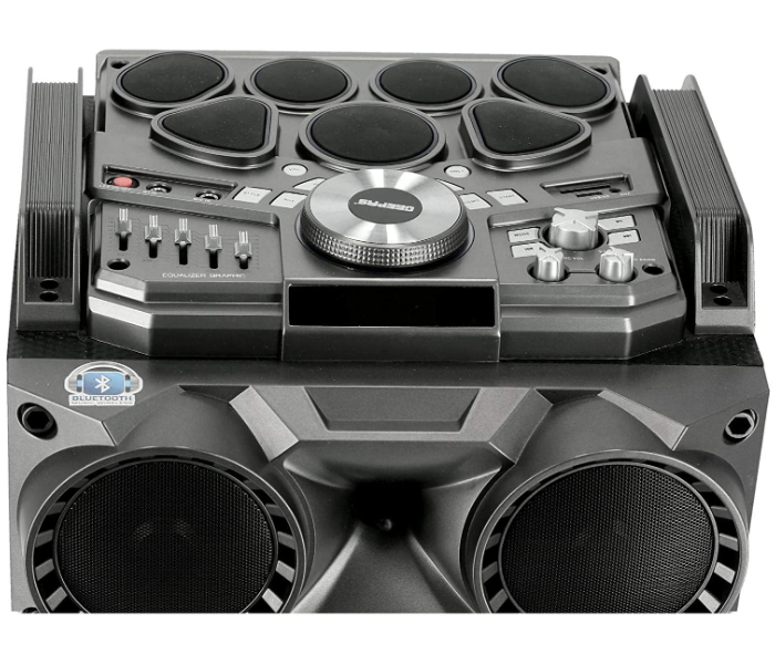 Geepas GMS11122 Professional Speaker with Drum Kit Panel - Zoom Image 7