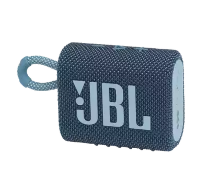 JBL GO 3 Portable Waterproof Speaker - Blue - Zoom Image 1