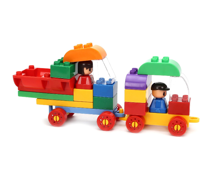 Virgo Toys 33 Parts Play Blocks Highway Vehicle Set - Zoom Image 3