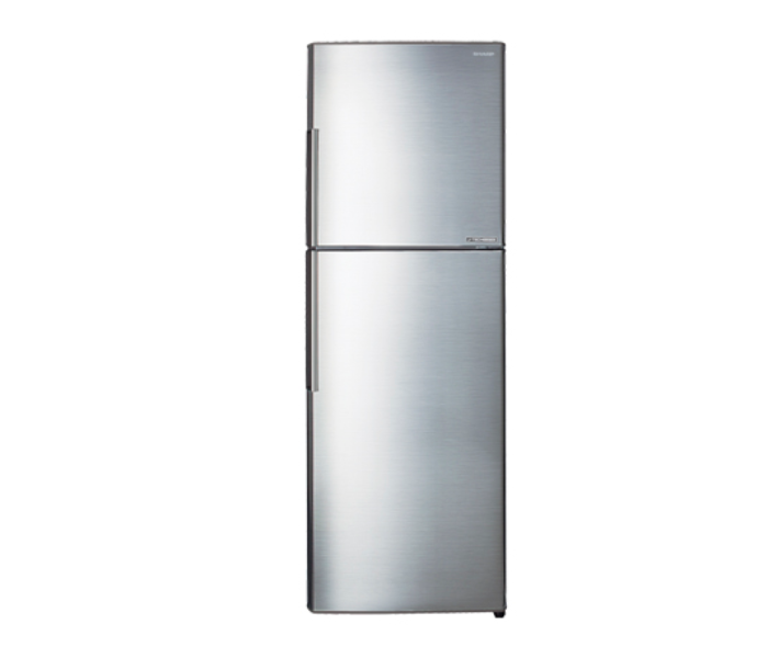 Sharp SJ-S390-SS3 348 Litre Double Door Refrigerator Inverter - Silver - Zoom Image 1