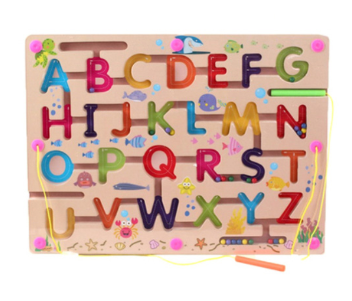 Brytostore BHT50671 Magnitc Letters Bead Trace Game - Zoom Image