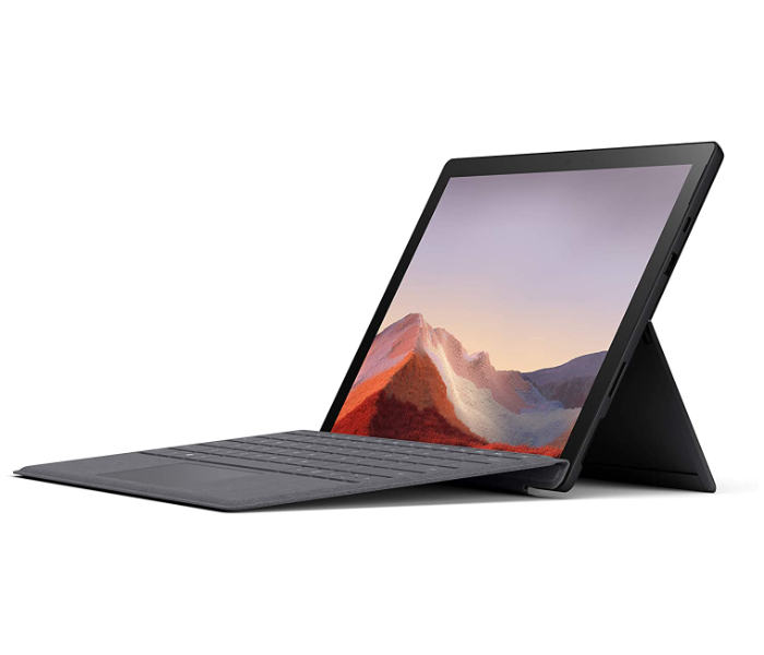 Microsoft Surface Pro 7 PVU-00020 12.3 Inch Intel Core i7 Processor 16GB RAM 512GB Windows 10 Pro Touch Screen - Black - Zoom Image 1