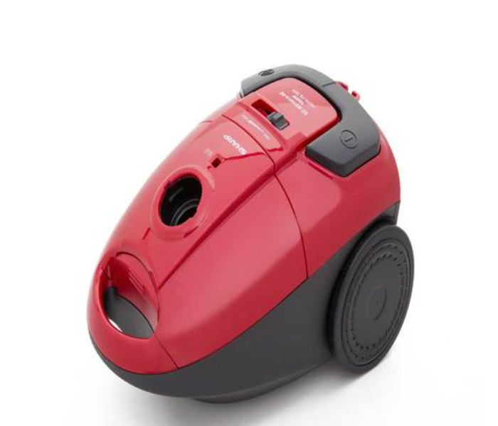 Sharp EC-BG1601A-RZ 1600W Bag Vacuum Cleaner - Red and Black - Zoom Image 2