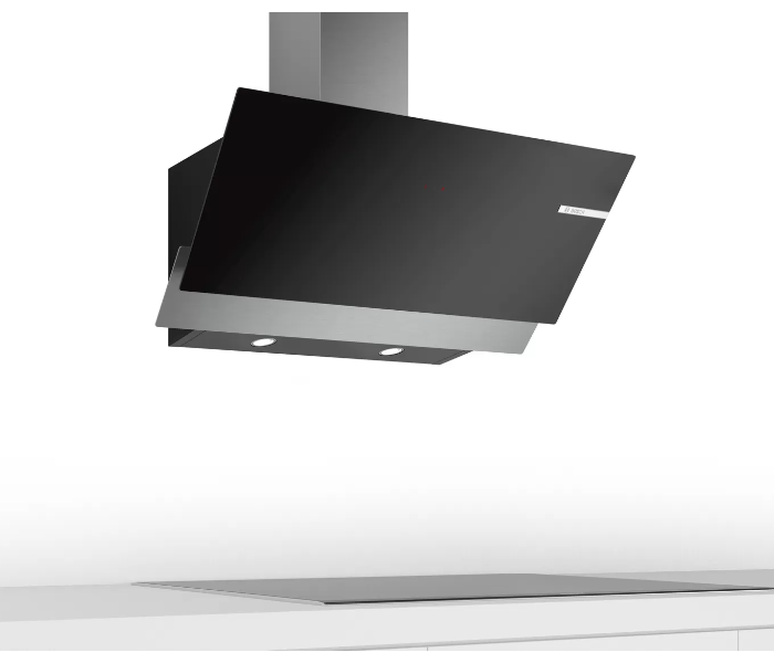 Bosch DWK96AJ60M 90cm Serie 4 Wall Mounted Cooker Hood - Black - Zoom Image 4