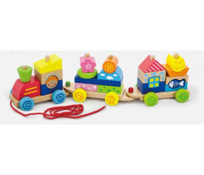 Brytostore BHT50089 Pull Along Stacking Train - Zoom Image