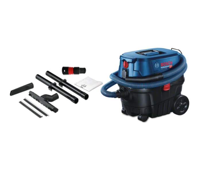 Bosch GAS 12-25 PL 1350 Watt Professional Wet Dry Extractor - Dark Blue and Grey - Zoom Image 1