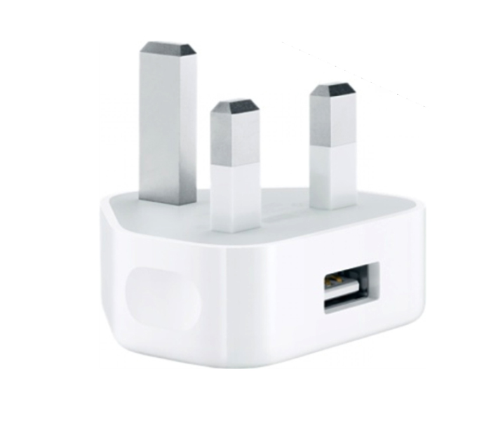 HeatZ ZA018 Single USB Port Home Charger Adapter - White - Zoom Image 4