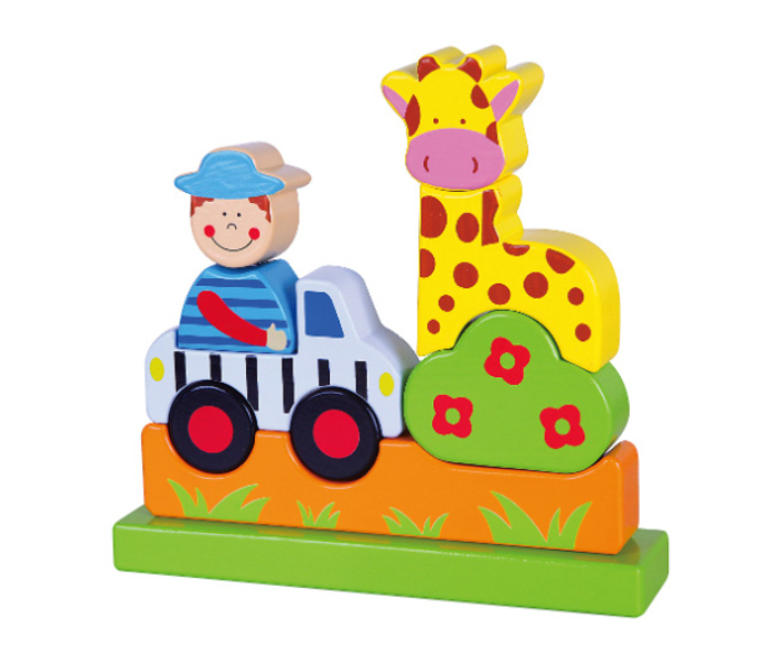 Brytostore BHT50429 Magentic Block Zoo Puzzle - Zoom Image