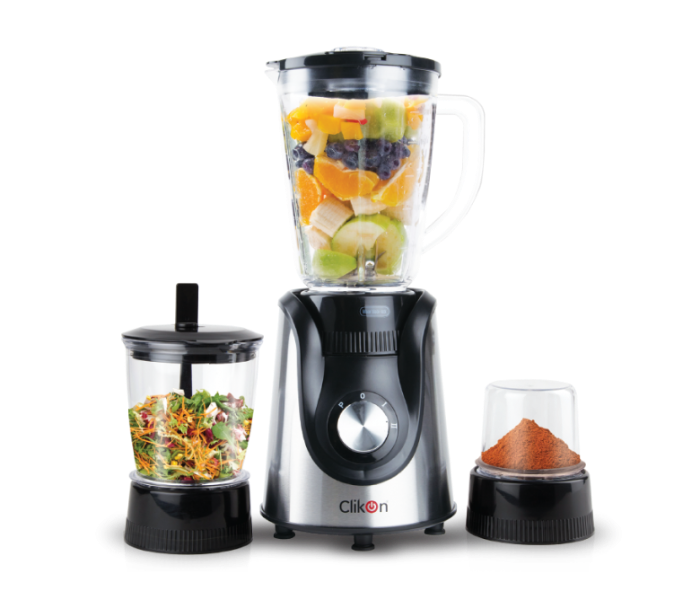 Clikon CK2154 3 in 1 Power Blender - Black and Silver - Zoom Image 3