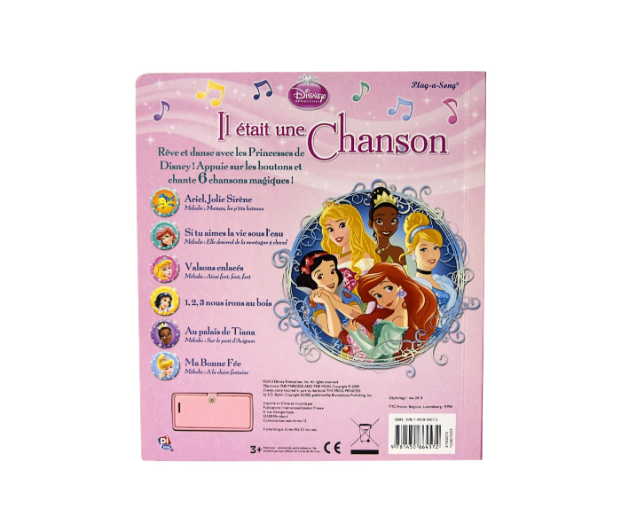 Disney Princess Once Upon a Song Sound Book - Zoom Image 3