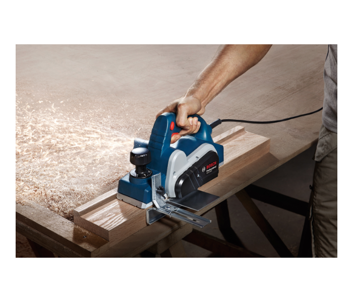 Bosch GHO 6500 650 Watt Professional Planer - Dark Blue and Grey - Zoom Image 5