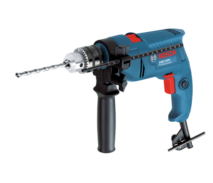 Bosch GSB 1300 Professional Impact Drill - Blue and Black - Zoom Image 1