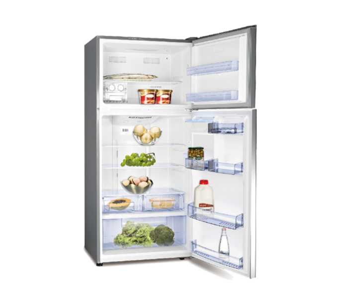 Hisense RT650NAIS 650 Litre Double Door Fridge - Silver - Zoom Image 2