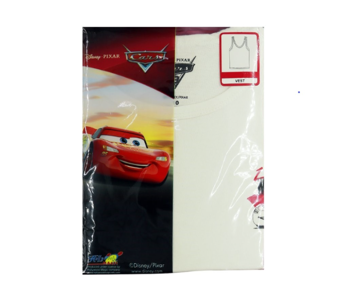 Disney CRWIT2 12 Years Cars Vest - White  - Zoom Image