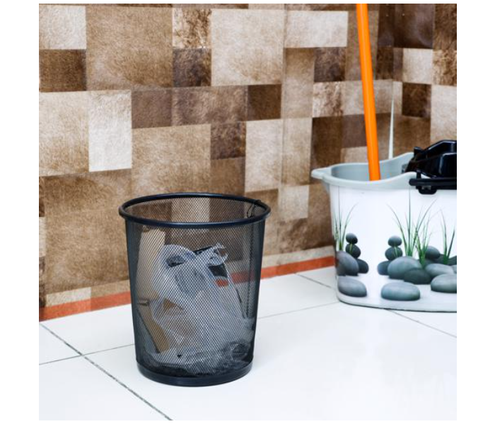 Royalford RF9796 Mesh Waste Bin - Black - Zoom Image 7